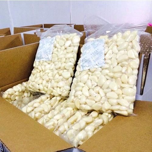 去皮蒜米
